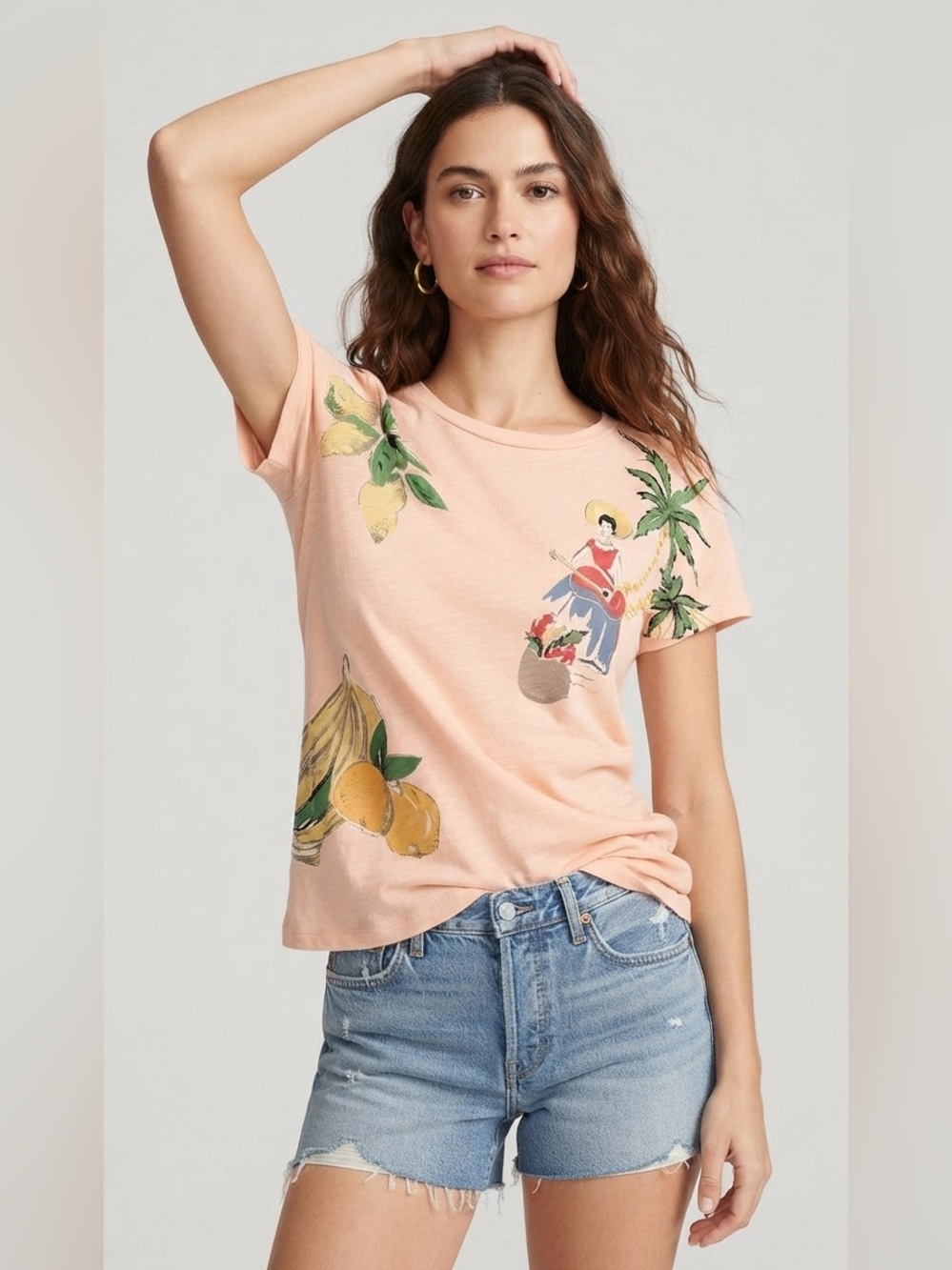 J.Crew Vintage Postcard Tee Size XS